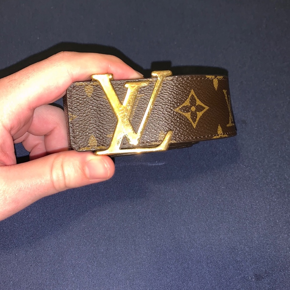 Louis Vuitton Mens Belt 100/40 - USED